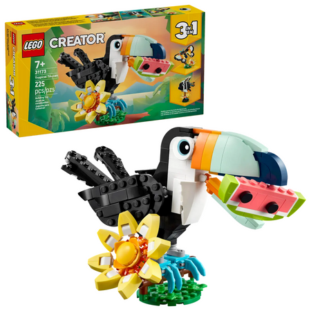 Lego 31173 Creator 3w1 Dzikie zwierzęta: Tropikalny tukan