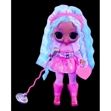 L.O.L. SURPRISE - Lalka LOL Tweens Kitty K + 10 akcesoriów Neon Pop Stars