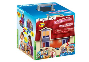 Nowy przenośny domek dla lalek Playmobil 5167