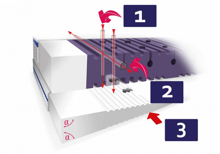 Rucken Klin do łóżeczka 38x60x6,5