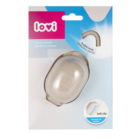 LOVI Pojemnik na smoczek Beige