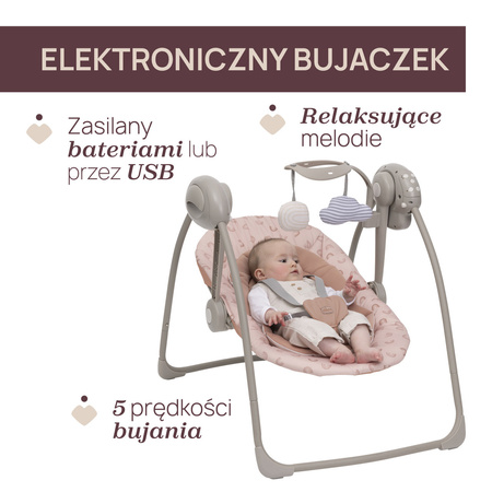 Chicco Huśtawka Swing & Play Terracotta