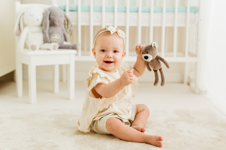 Balibazoo Miś Tulimy jasnobrązowy 19 cm