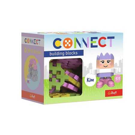  Zestaw klocków Connect Pocket Girl: Kim