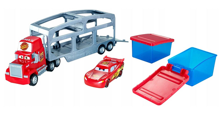 Mattel Cars Maniek ze Zbiornikiem + Zygzak Zmieniający Kolor CKD34