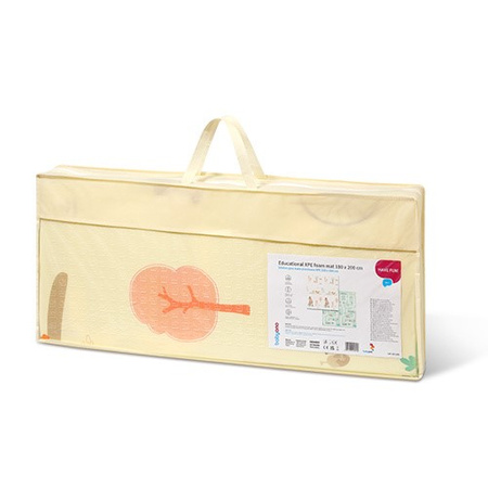 Babyono Edukacyjna mata piankowa XPE 180 x 200 cm