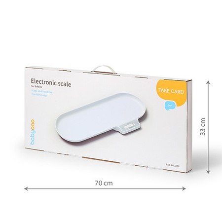 Babyono Waga elektroniczna dla niemowląt