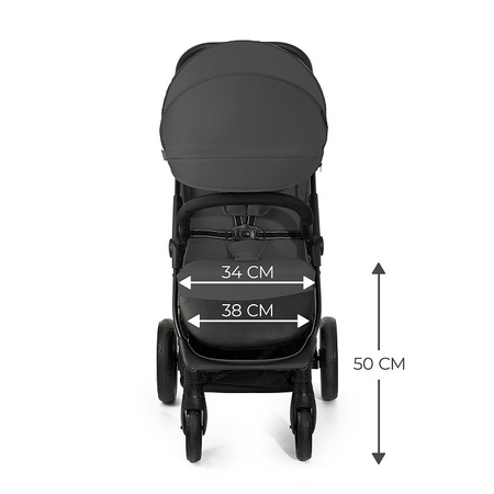 Kinderkraft Wózek spacerowy TRIG 3 Granite Grey