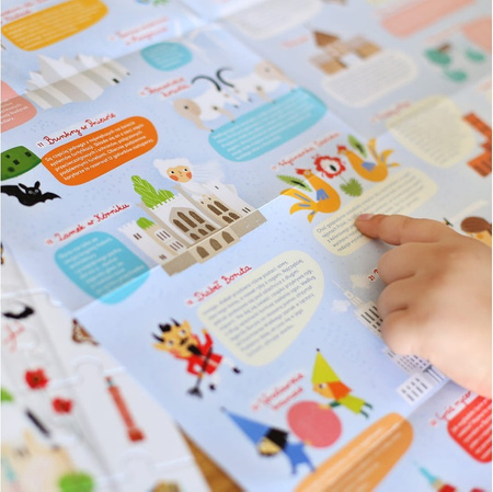 CzuCzu - Puzzle obserwacyjne. Mapa Polski