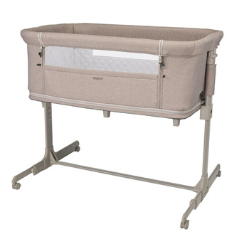 Espiro Cloud Łóżeczko dostawne i kojec w jednym 19 beige dune