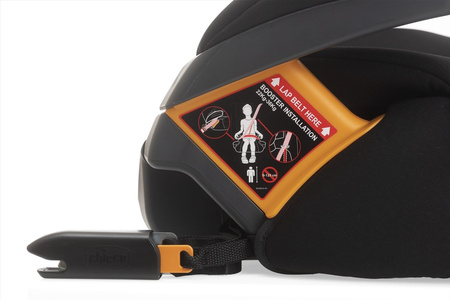 Chicco GOFIT PLUS siedzisko, Black (GRUPA 3 / 22-36 KG)