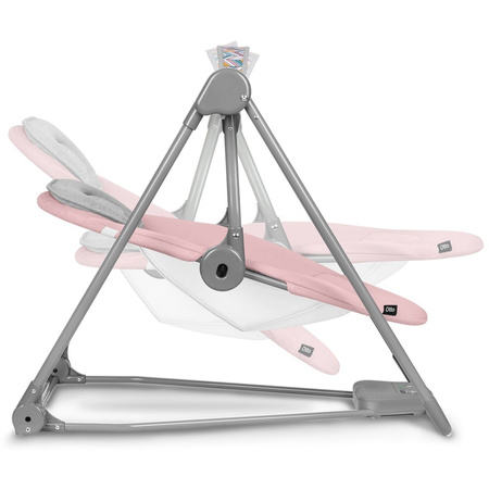 Lionelo Leżaczek bujaczek Otto Pink Baby