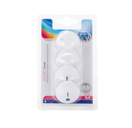 Zabezpieczenia gniazdek Canpol babies, 4 szt.