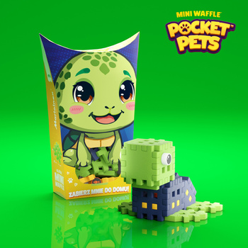 Marioinex Mini Waffle - Pocket Pets - Żółwik