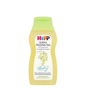 Oliwka pielęgnacyjna dla niemowląt od 1. dnia życia 200 ml HiPP Babysanft