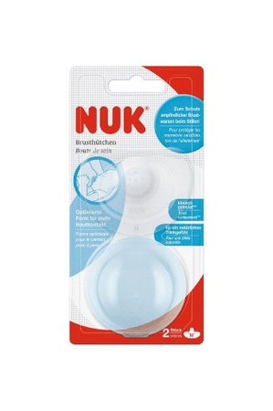 Silikonowe Osłonki Brodawek Sutkowych NUK, 2 szt.rozmiar M