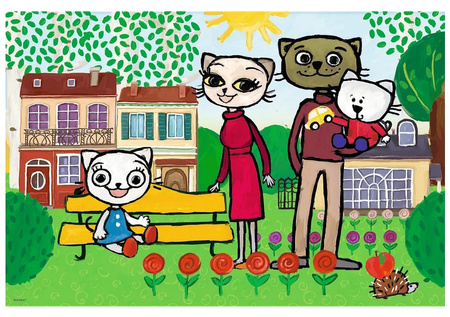 Trefl Puzzle Zabawy Kici Koci, 24 el. maxi