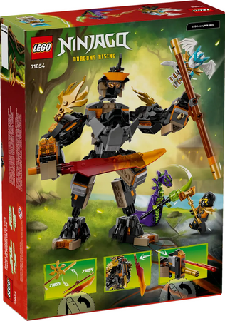 Lego 71854 Ninjago Mech specjalny Cole’a i Zane w smoczej zbroi