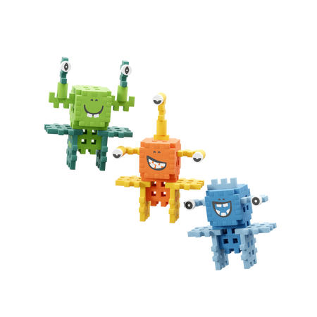 Marioinex Mini Waffle Crazy Monsters Space Jinks