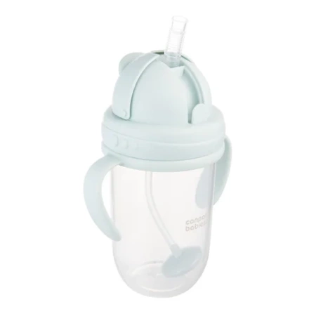 Canpol babies Kubek niekapek z rurką i odważnikiem 270 ml Zielony