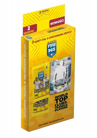 Panini FIFA 3 karty XXL World Top Clubs – limitowana edycja