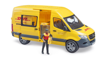 Bruder 02671 Auto MB Sprinter DHL z figurką