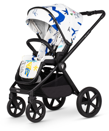 Venicci Wózek dziecięcy Upline 2 PB Draft White