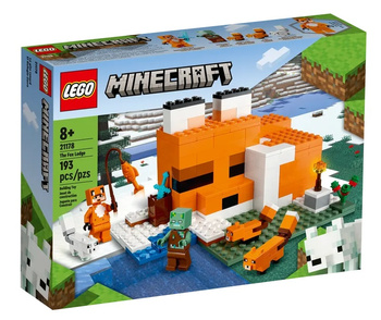 Lego Minecraft 21178 Siedlisko lisów