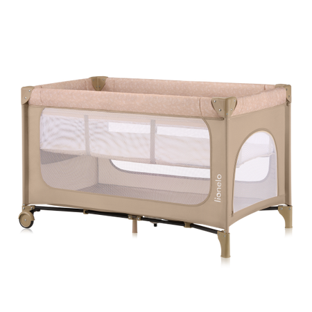 Lionelo Łóżeczko turystyczne Jasmin Easy Fold Beige Sand 