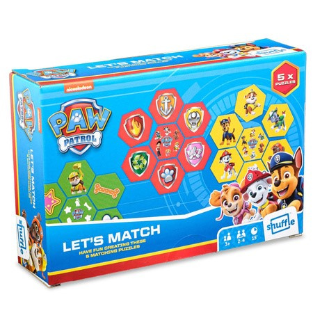 Psi Patrol Gra logiczna Łączenie w pary