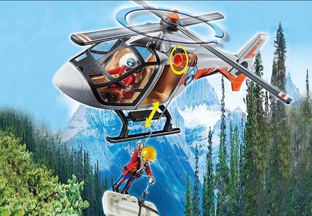 Playmobil 70663 Misja śmigłowca w kanionie