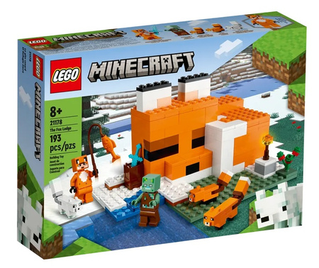 Lego Minecraft 21178 Siedlisko lisów