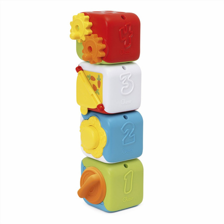 Chicco Smartplay Wielofunkcyjne kostki edukacyjne 2w1