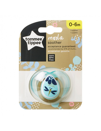 Tommee Tippee Smoczek uspokajający MODA 0-6m