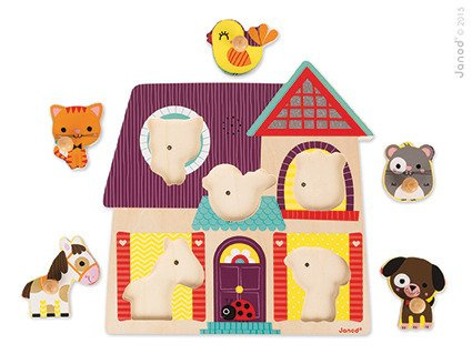 Janod Puzzle muzyczne Moi mali przyjaciele