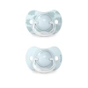 Suavinex Smoczek fizjologiczny SX Pro silikonowy 2szt. 0-6m Niebieski 