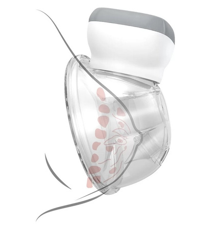 Babyono Laktator muszlowy SHELLY elektryczny - bez użycia rąk