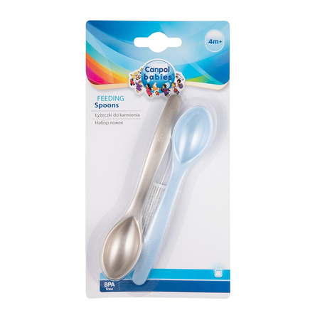 Canpol babies zestaw łyżek 2 szt