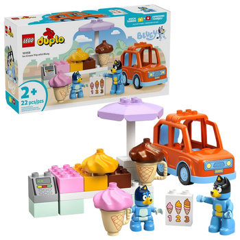 Lego 10458 Duplo Wyprawa po lody z Blue