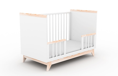 Skrzat Vigo Łóżeczko z barierką 120x60