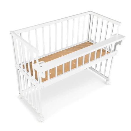 Klupś Łóżeczko dostawne PICCOLINO 90x40 cm Białe