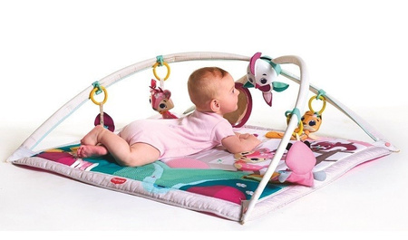 Tiny Love Gimnastyka - mata edukacyjna z pałąkami - Świat Małej Księżniczki