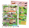 Czuczu Puzzle obserwacyjne Stadnina koni 84 elementy
