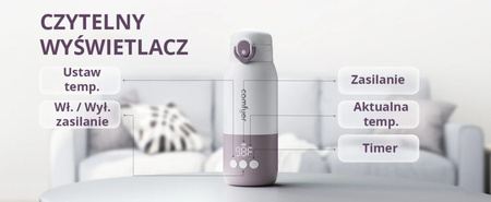 Comfyer Baby BW01 przenośny podgrzewacz do mleka wody