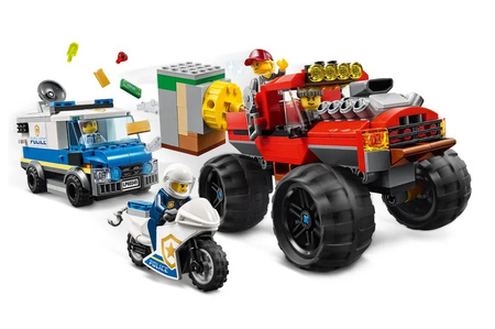 Napad z monster truckiem Lego City 60245