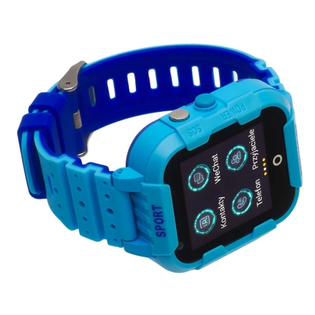 Garett Smartwatch dziecięcy Garett Kids 4G Niebieski