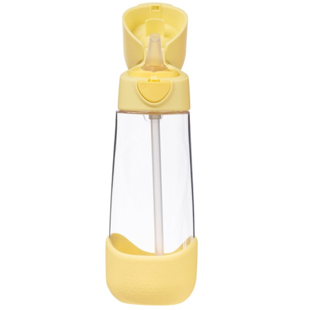 B.Box Butelka na wodę ze słomką tritanowa 600ml Lemon Twist