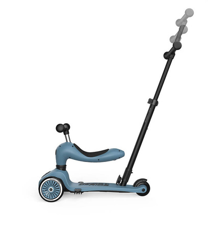 SCOOTANDRIDE Highwaykick 1 Push and Go Steel
