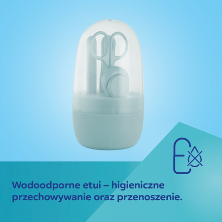 Canpol babies zestaw pielęgnacyjny do paznokci dla niemowląt i dzieci