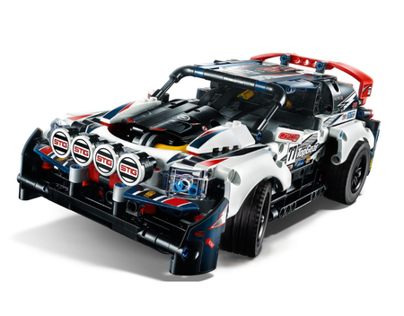 Auto wyścigowe Top Gear sterowane przez aplikację Lego Technic 42109